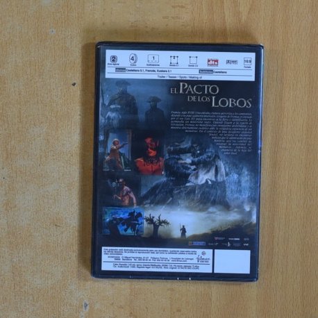 EL PACTO DE LOS LOBOS - DVD