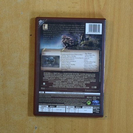 EL SEÑOR DE LOS ANILLOS LAS DOS TORRES - DVD