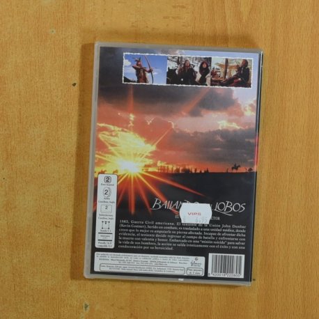 BAILANDO CON LOBOS - DVD