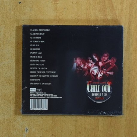 VARIOS - LAS MEJORES CANCIONES CHILL OUT HOMENAJE A LOS BEATLES - CD