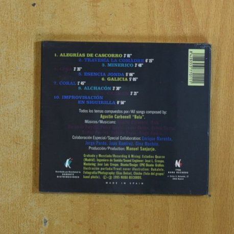 AGUSTIN CARBONELL - BOLA - CD