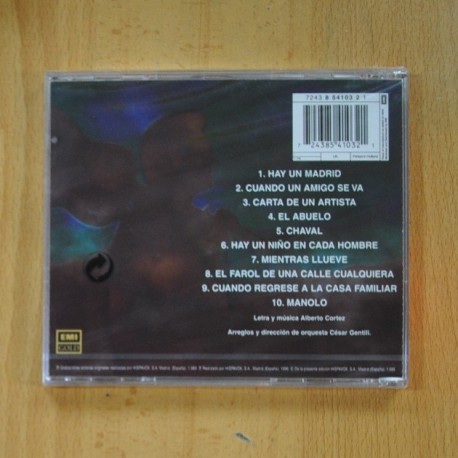 ALBERTO CORTEZ - EL COMPOSITOR... EL CANTANTE... - CD