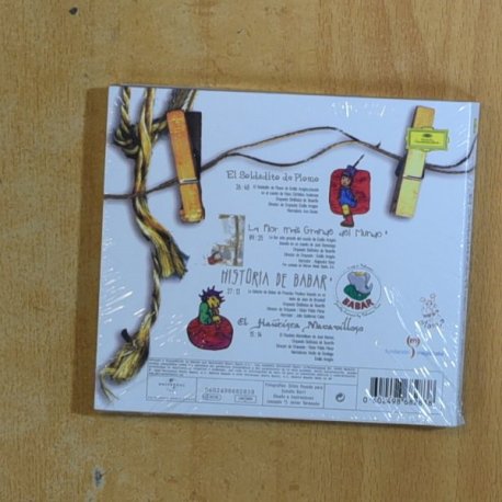 EMILIO ARAGON - EL SOLDADITO DE PLOMO / LA FLOR MAS GRANDE DEL MUNDO - CD