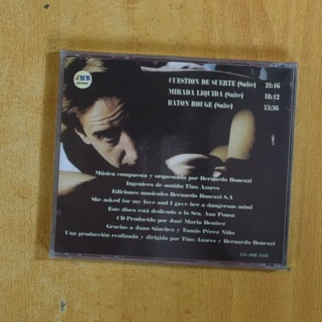 BERNARDO BONEZZI - CUESTION DE SUERTE / MIRADA LIQUIDA / BATON ROUGE - CD