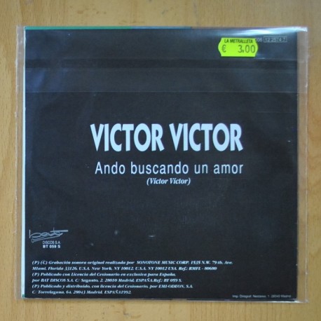 VICTOR VICTOR - ANDO BUSCANDO UN AMOR - SINGLE
