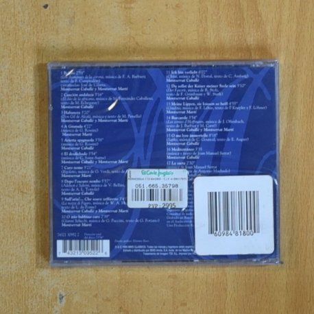 MONTSERRAT CABALLE / MONTSERRAT MARTI - DOS VOCES UN CORAZON - CD