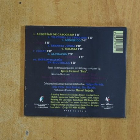 AGUSTIN CARBONELL - BOLA - CD