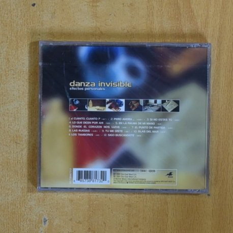 DANZA INVISIBLE - EFECTOS PERSONALES - CD