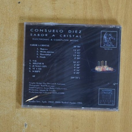 CONSUELO DIEZ - SABOR A CRISTAL - CD