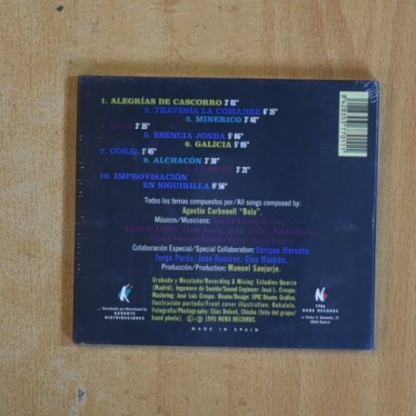 AGUSTIN CARBONELL - BOLA - CD