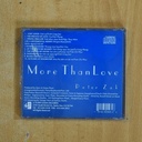 PETER ZAK - MORE THAN LOVE - CD