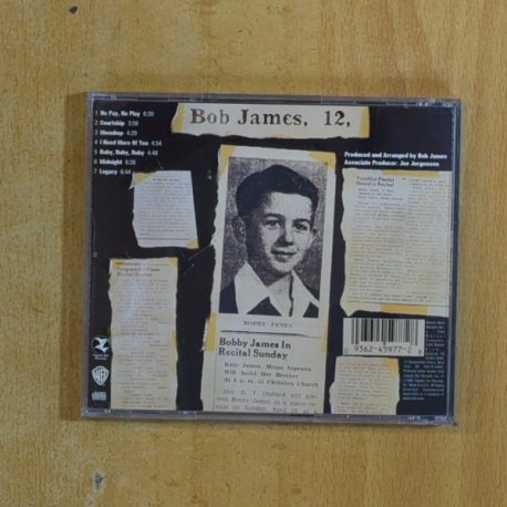BOB JAMES - 12 - CD