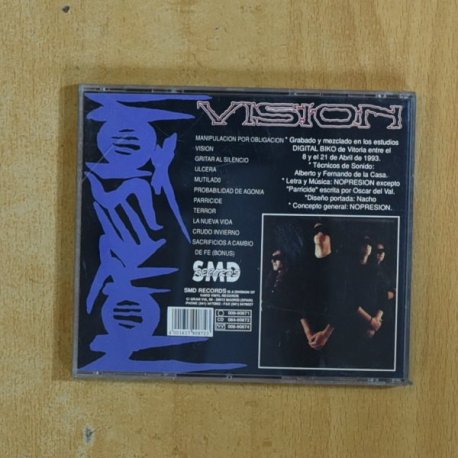 NOPRESION - VISION - CD