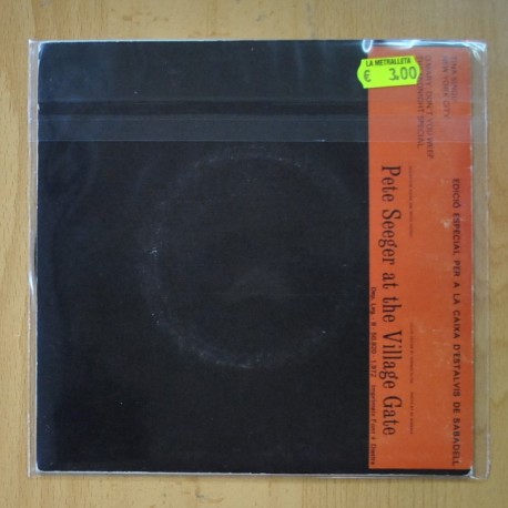 PETER SEEGER WITH MEMPHIS SLIM & WILLIE DIXON - AT THE VILLAGE GATE - SINGLE