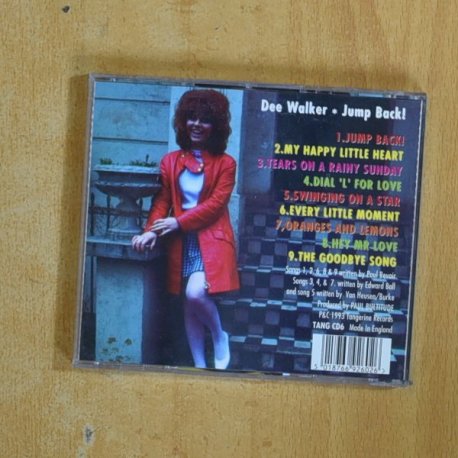 DEE WALKER - JUMP BACK - CD