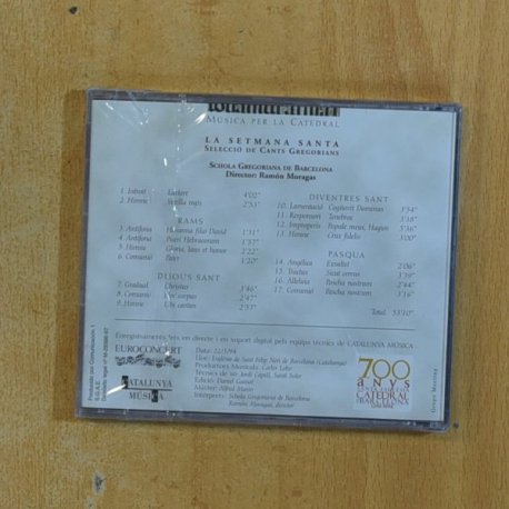 VARIOS - GREGORIANO - CD