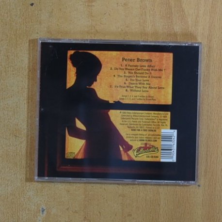 PETER BROWN - A FANTASY LOVE AFFAIR - CD