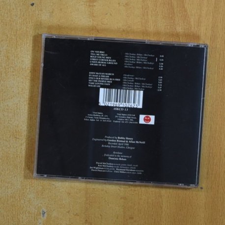 MCCLUSKEY BROTHERS - AWARE OF ALL - CD