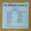 DR. ALFONSO SAINZ - SOLO UNA VEZ / CUANDO LA GENTE AL PASAR ( ME ESTAN MIRANDO ) - SINGLE