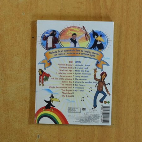 PETER & JACK ENGLISH SONGS FOR KIDS - DVD