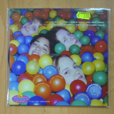 THE RAINBOW CURTAINS - GIRLS ON VINYL LIVE IN L.A. - TEDDY BOYS ( TAYLOR BOYS ) + 5 - EP