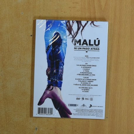 MALU NI UN PASO ATRAS - DVD