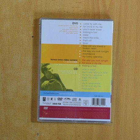 MICHAEL BUBLE COME FLY WITH ME - DVD