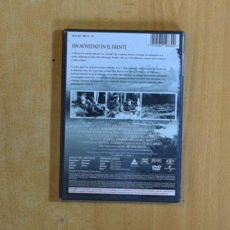 SIN NOVEDAD EN EL FRENTE - DVD