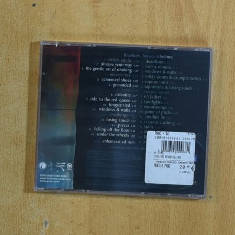 MY VITRIOL - FINELINES / BETWEEN THE LINES - CD