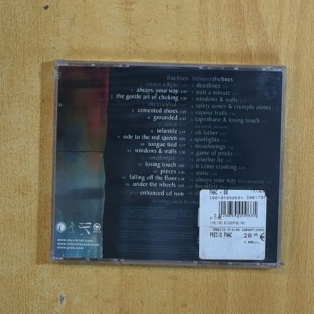 MY VITRIOL - FINELINES / BETWEEN THE LINES - CD