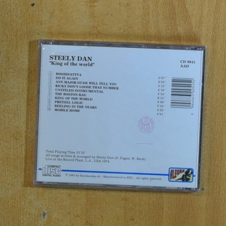 STEELY DAN - KING OF THE WORLD - CD