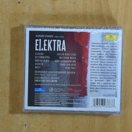 STRAUSS - ELEKTRA - CD