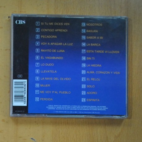 LOS PANCHOS - TODO PANCHOS / LAS 24 GRANDES CANCIONES - CD