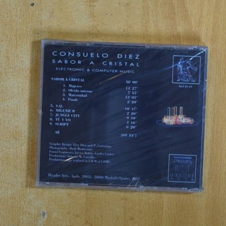 CONSUELO DIEZ - SABOR A CRISTAL - CD
