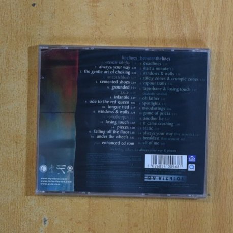 MY VITRIOL - FINELINES / BETWEEN THE LINES - CD