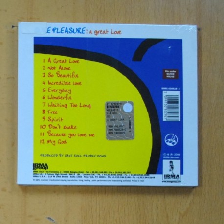 SURE PLEASURE - A GREAT LOVE - CD