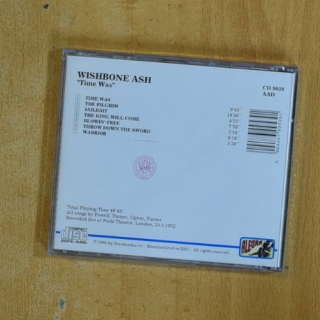 WISHBONE ASH - THE EASY RIDER GENERATION IN CONCERT - CD