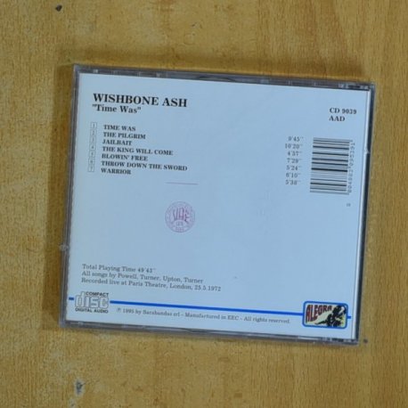 WISHBONE ASH - THE EASY RIDER GENERATION IN CONCERT - CD