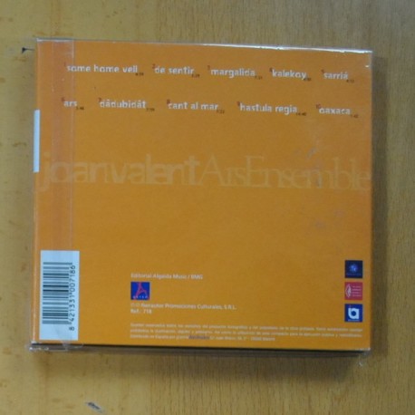 JOAN VALENT - ARS ENSEMBLE - CD