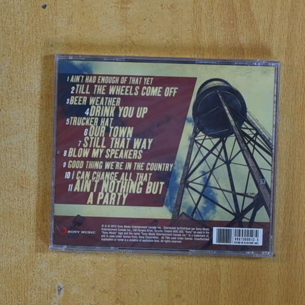 COLD CREEK COUNTY - TILL THE WHEELS COME OFF - CD