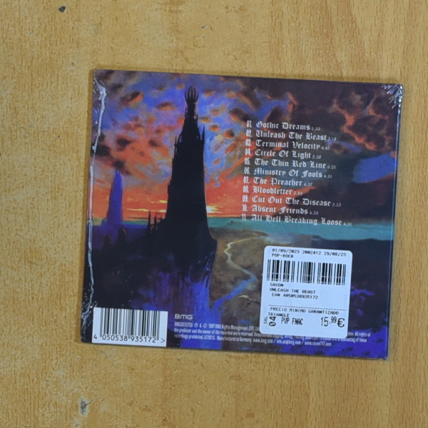 SAXON - UNLEASH THE BEAST - CD