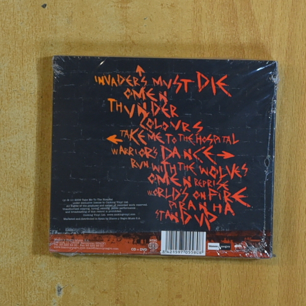 THE PRODIGY - INVADERS MUST DIE - CD