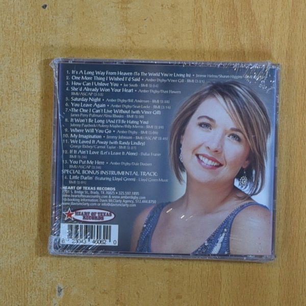 AMBER DIGBY - THE WORLD YOU RE LIVING IN - CD