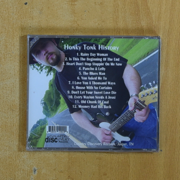 SHANE WORLEY - HONKY TONK HISTORY - CD