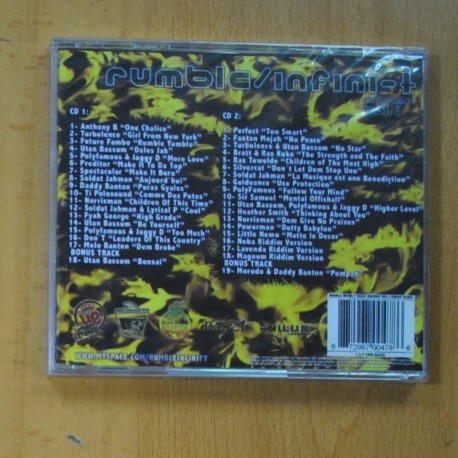 VARIOS - RUMBLE / INFINI T RIDDIMS VOL 1 - CD