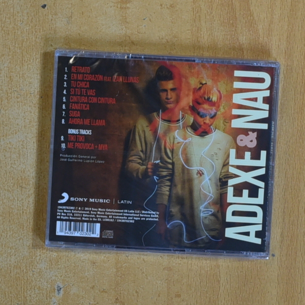 ADEXE & NAU - INDISCUTIBLES - CD