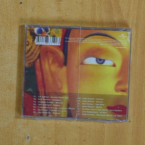 VARIOS - INCREDIBLE INDIA - CD