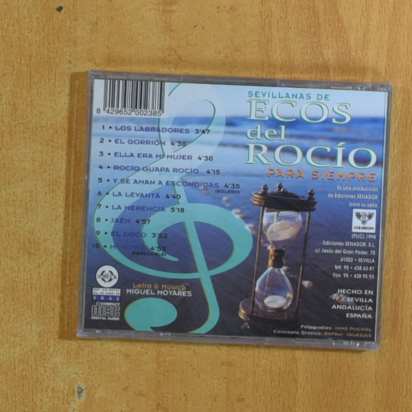 ECOS DEL ROCIO - LAS SEECILLANAS DE ECOS DEL ROCIO SON PARA SIEMPRE - CD