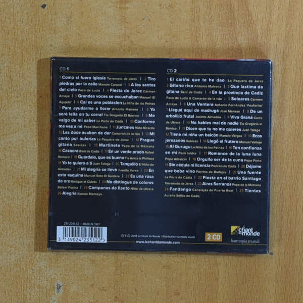 VARIOS - ESPAï¿½A GRANDES PERSONAJES DEL FLAMENCO - CD