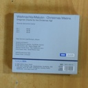 GREGORIAN CHANTS FOR THE CHRISTMAS VIGIL - WEIHNACHTS MATUTIN / CHRISTMAS MATINS - CD